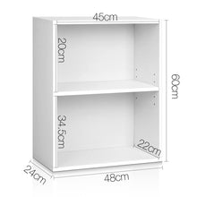 Load image into Gallery viewer, Artiss Bookshelf Set of 3 - VENA White
