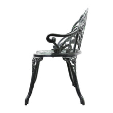 Load image into Gallery viewer, Gardeon Outdoor Garden Bench Seat 100cm Cast Aluminium Patio Chair Vintage Green
