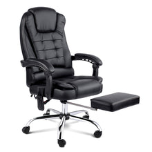 Load image into Gallery viewer, 8 Point Reclining Message Chair - Black
