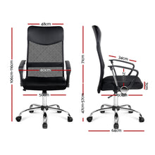 Load image into Gallery viewer, Artiss Mesh Office Chair High Back Black
