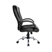 Load image into Gallery viewer, Artiss Executive Office Chair Leather Tilt Black
