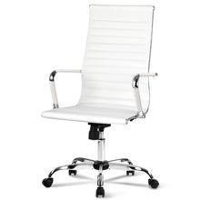 Load image into Gallery viewer, Artiss Gaming Office Chair Computer Desk Chairs Home Work Study White High Back
