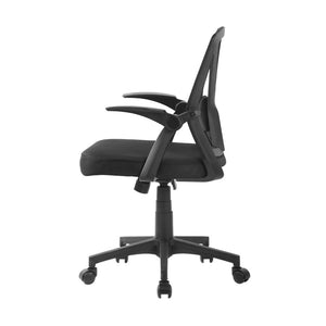 Artiss Mesh Office Chair Mid Back Black