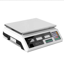 Load image into Gallery viewer, Emajin Scales Digital Kitchen 40KG Weighing Scales Platform Scales LCD White
