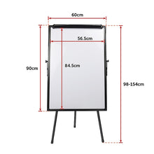 Load image into Gallery viewer, 60 x 90cm Magnetic Writing Whiteboard Dry Erase w/ Height Adjustable Tripod Stand
