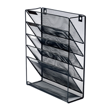 Load image into Gallery viewer, Wall Mount 6 Pocket Hanging File Sorter Organizer Folder Holder Rack Storage
